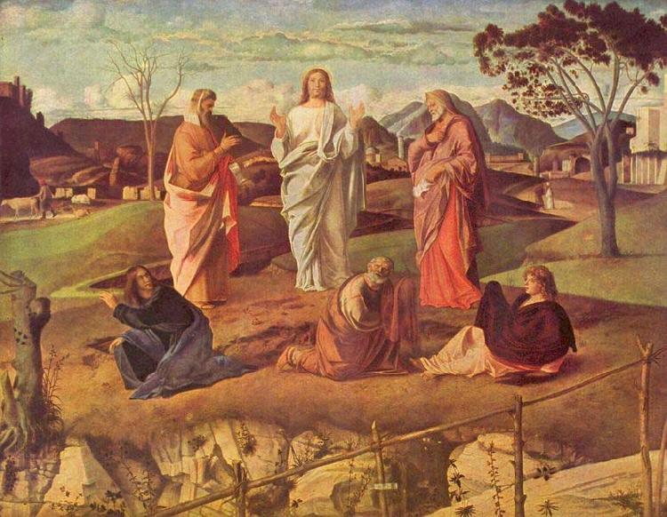 Giovanni Bellini Transfiguration of Christ